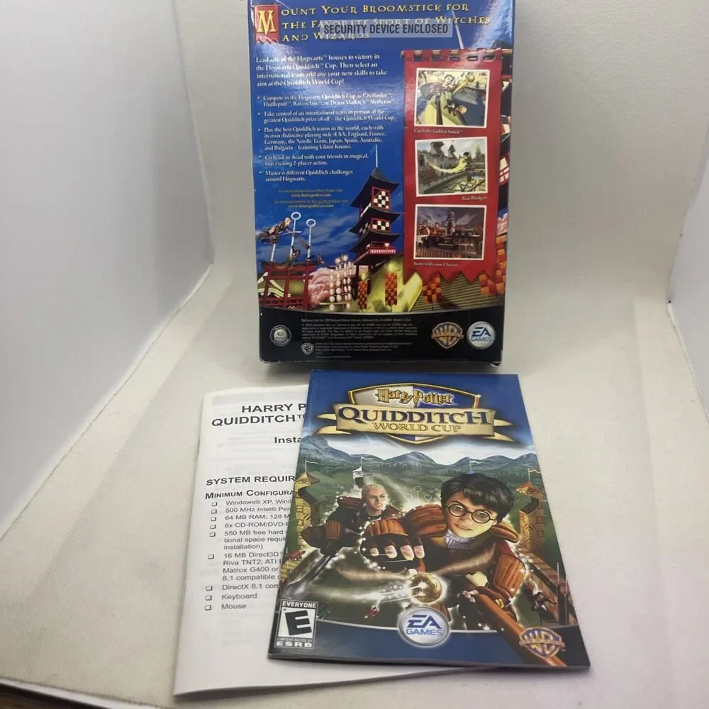 5 CD-Rom Game Big Box Lot of 6 - Boxes & Manuals Only